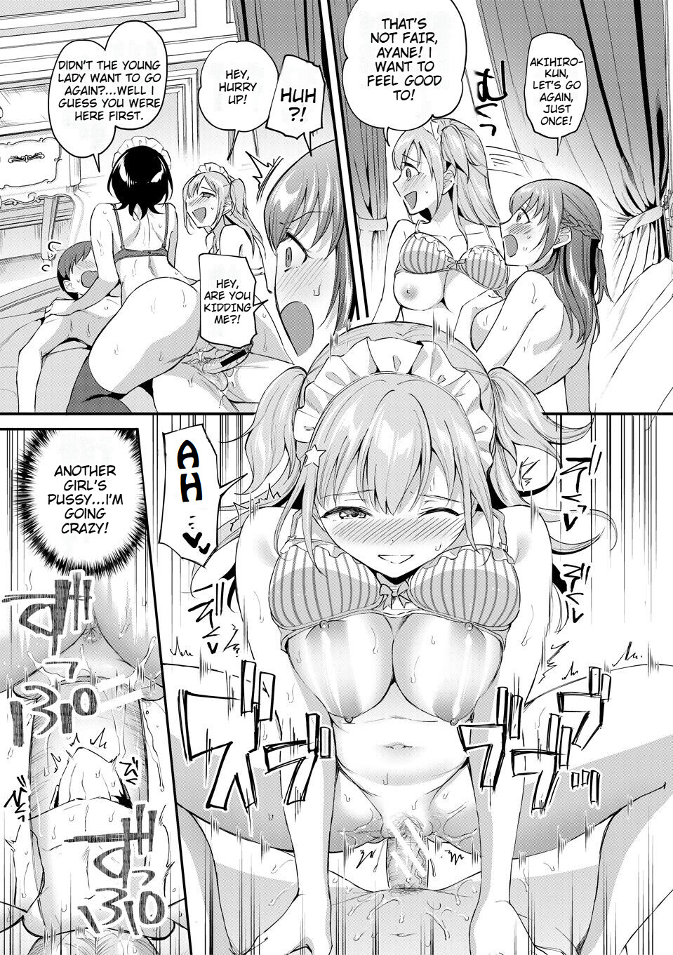 Hentai Manga Comic-Wake up, Slut Girls-Read-123